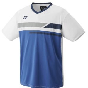 Tee shirt Yonex Team YM0029EX Homme Blanc et Bleu
